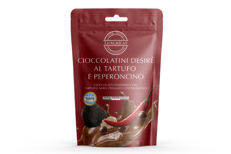 Cioccolatini Desirè al tartufo e peperoncino 50 gr