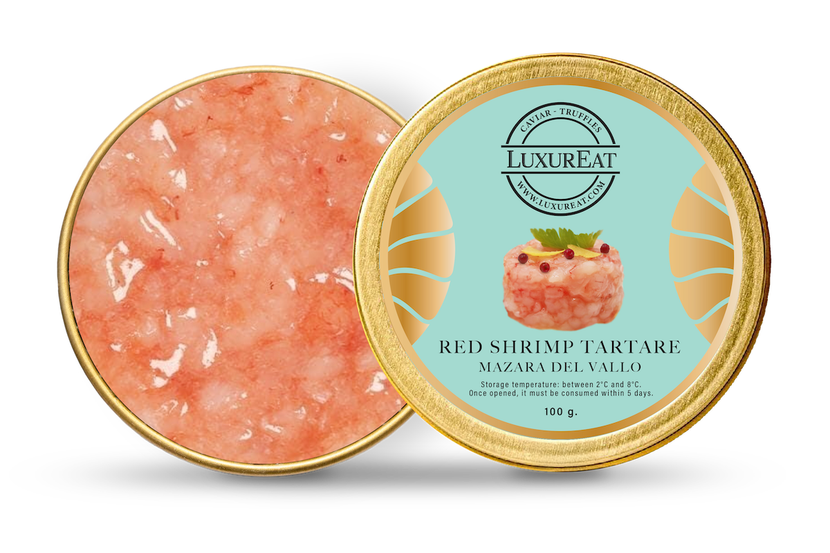 Tartare di gambero rosso di Mazara del vallo