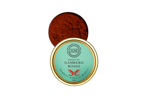 Grani di gambero rosso di Mazara del Vallo